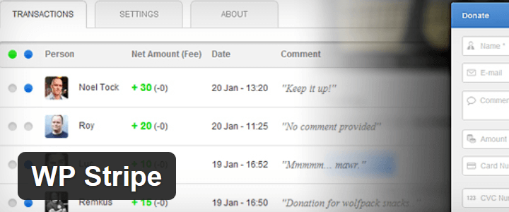 WordPress Ecommerce WP Stripe