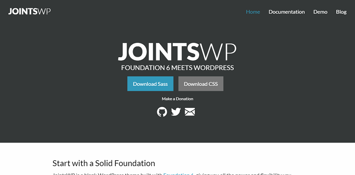 JointsWP WordPress starter theme