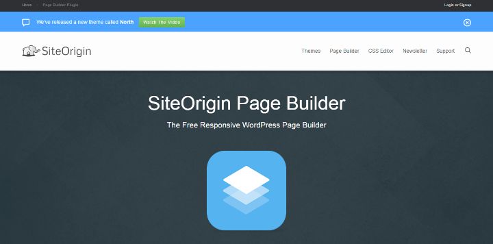 SiteOrigin Page Builder - Comparison of WordPress Page Builder Plugins