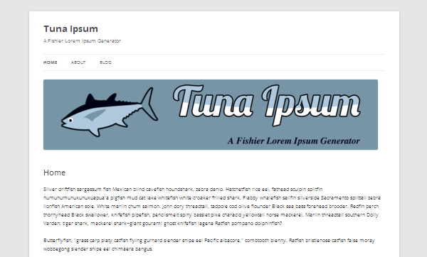 Tuna Ipsum