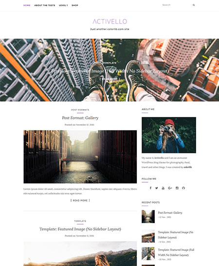 activello tema wordpress
