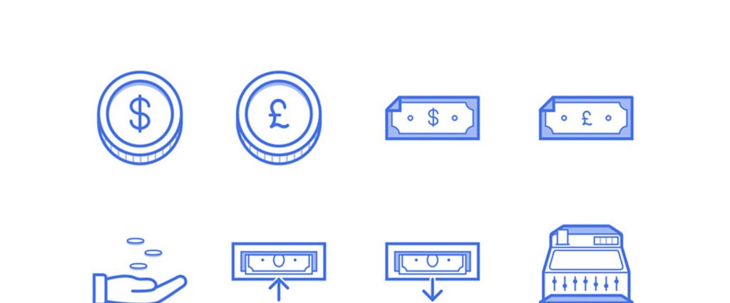 Freebie: Finance Icon Set (SVG, PNG, Sketch, AI)