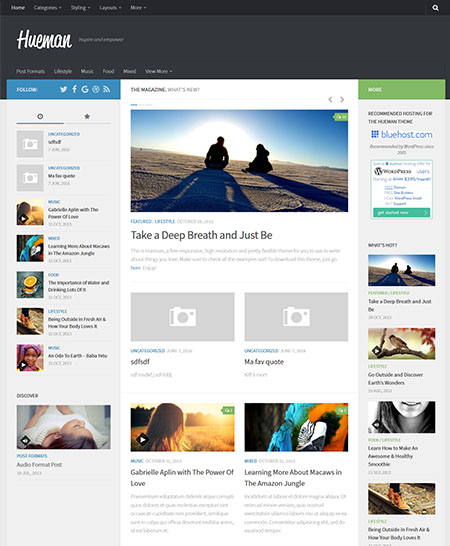 Heuman tema wordpress