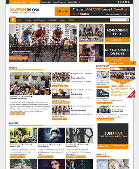 Supermag tema wordpress