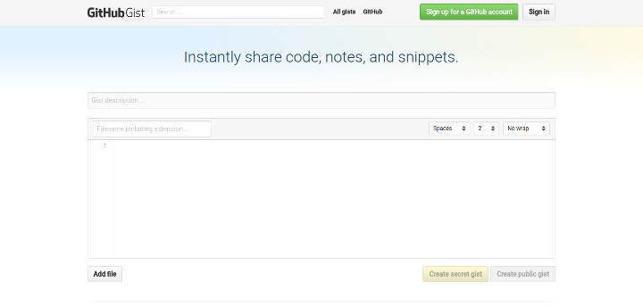 GitHub Gist