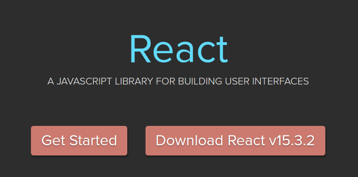 React