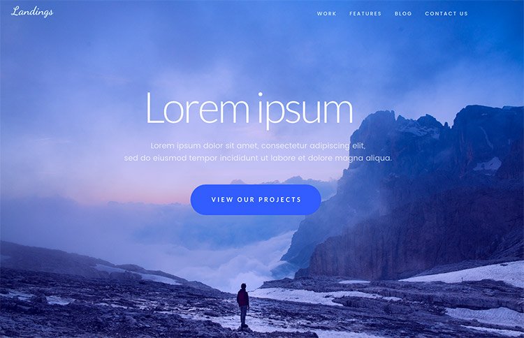 landing page freebie