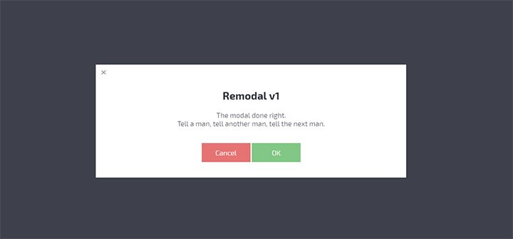 remodal js plugin