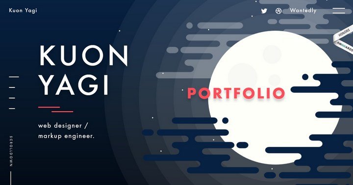 15 Modern Design Portfolios 2021