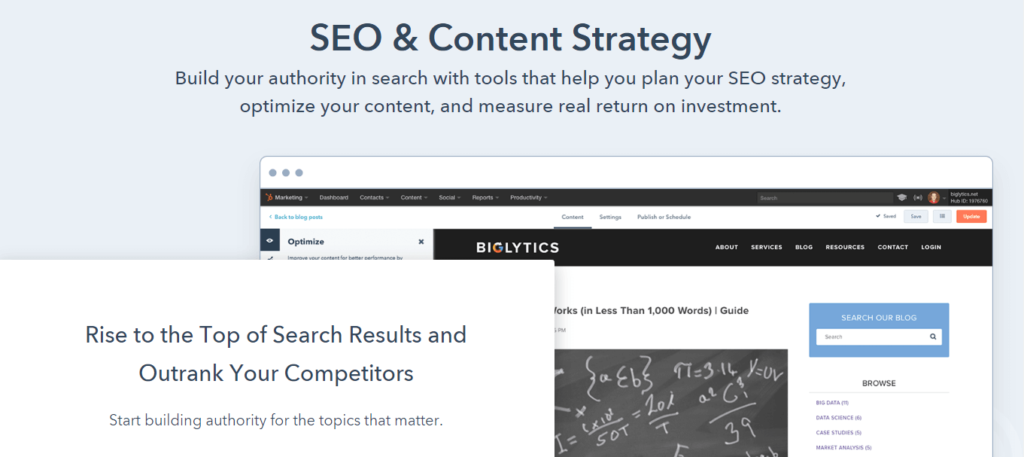 The SEO & Content Strategy website.