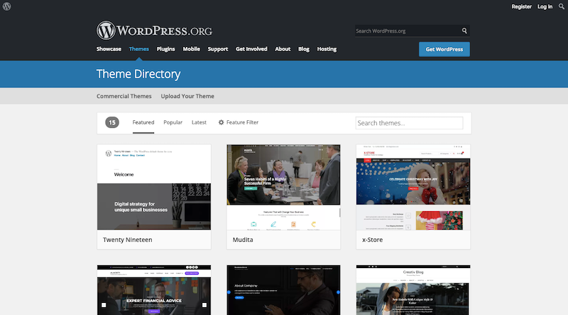 WordPress Theme Repository