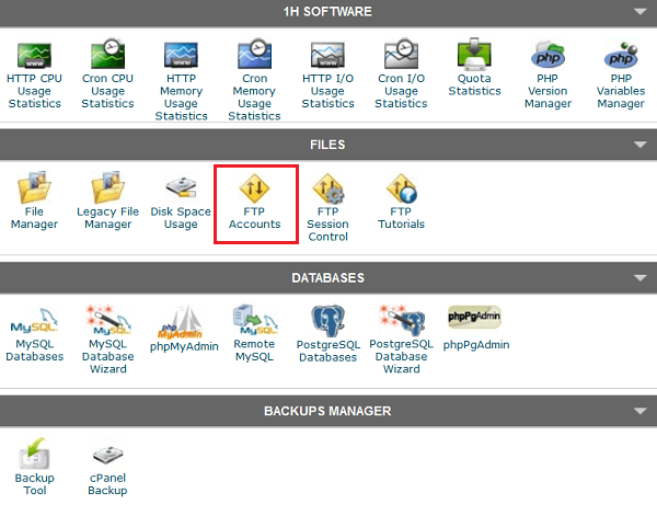 cpanel example