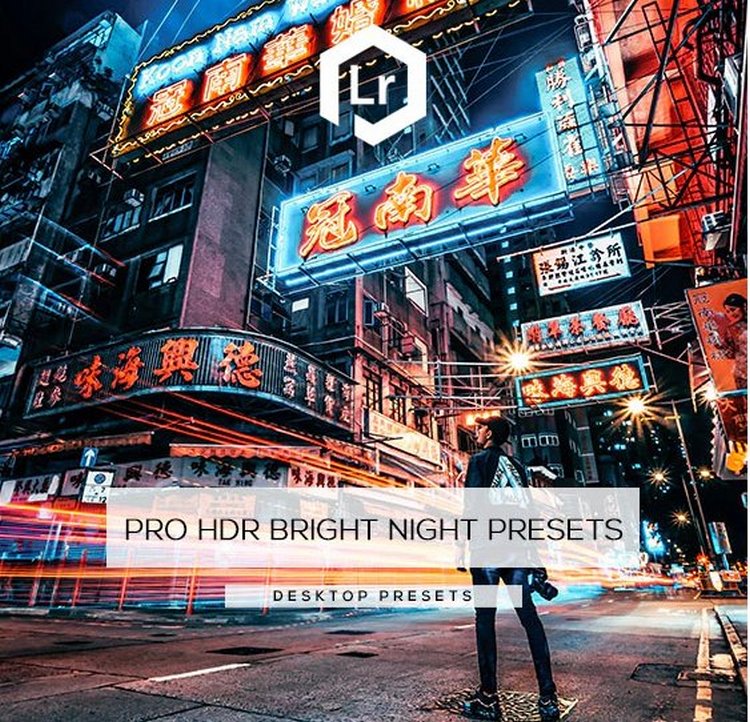 30 HDR Night Photography Lightroom Presets