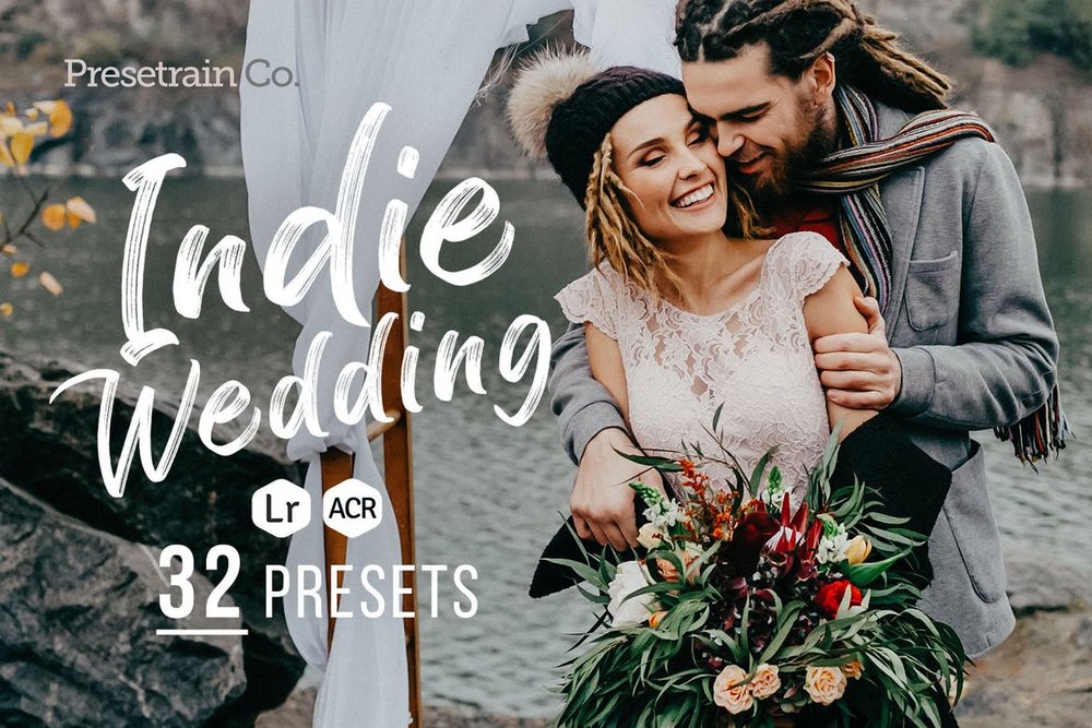 Indie Wedding Photography Lightroom Presets