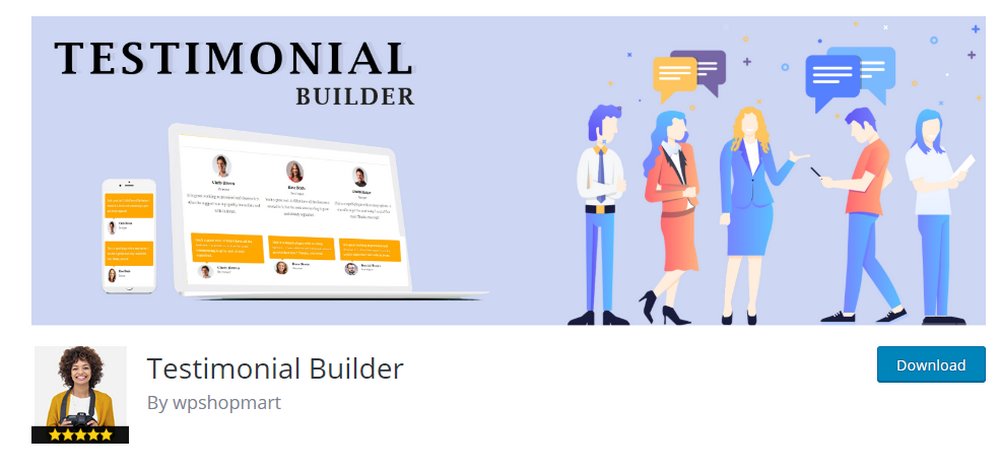 testimonial builder