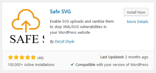 install save svg plugin