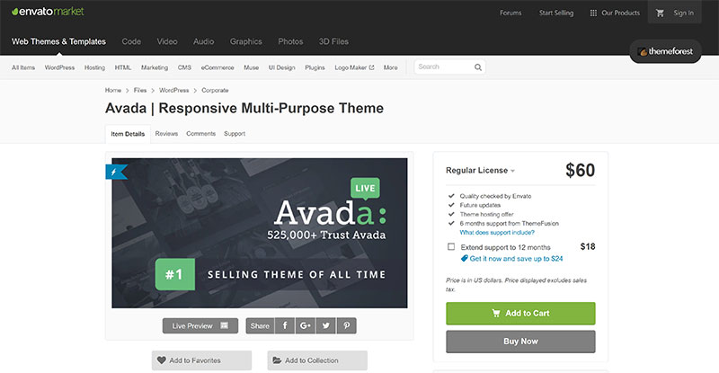 Avada WordPress Theme