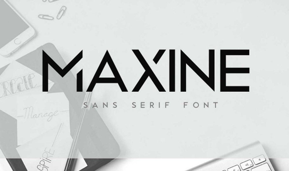 Maxine - Elegant Sans-Serif Font