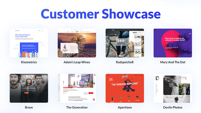 Divi Customer Showcase