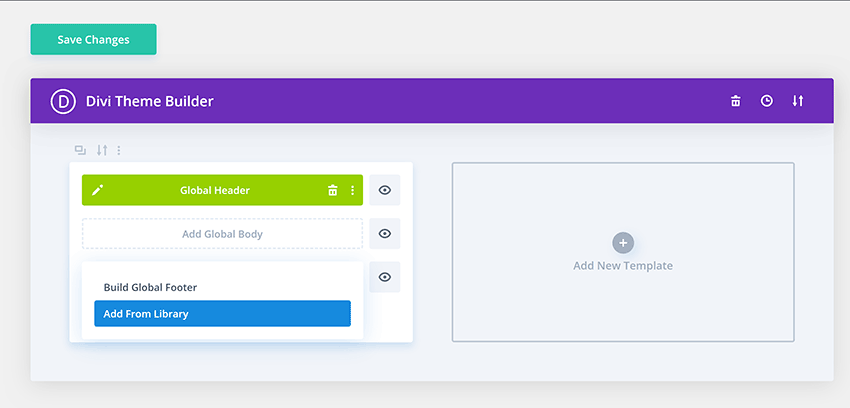 Divi Theme Builder Library