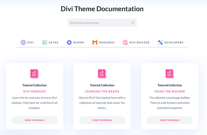 Divi Theme Documentation