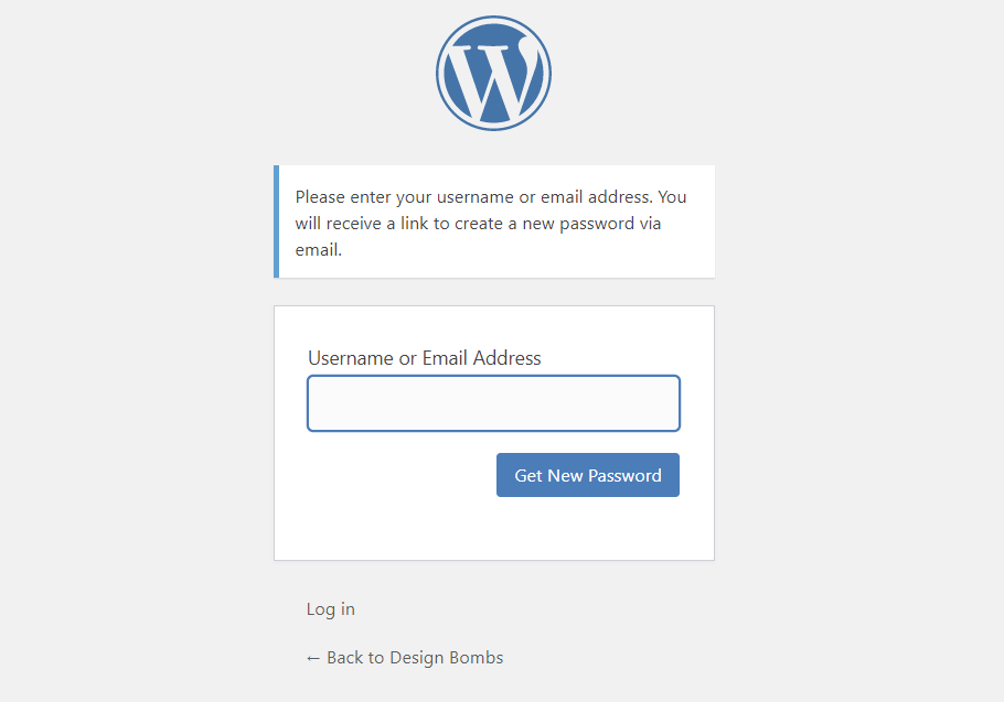 How to reset WordPress password