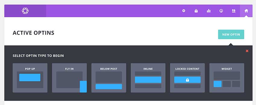 Choose Optin Type