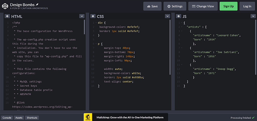 CodePen