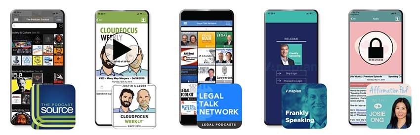 Custom Mobile App for Libsyn