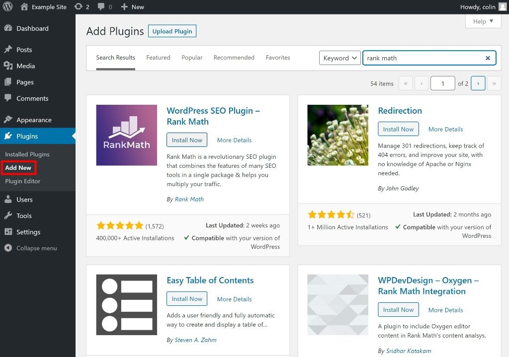 How to install WordPress plugins