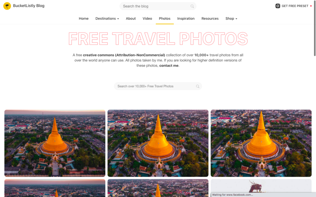 Bucketlistly free travel photos