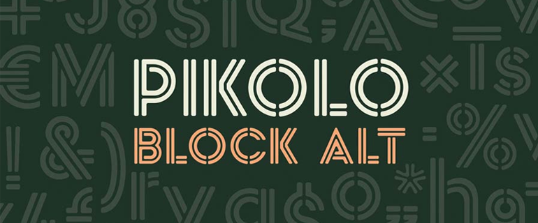 cool block letter fonts