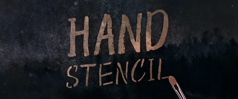 25 top free stencil fonts  Stencil font, Free stencils, Typography