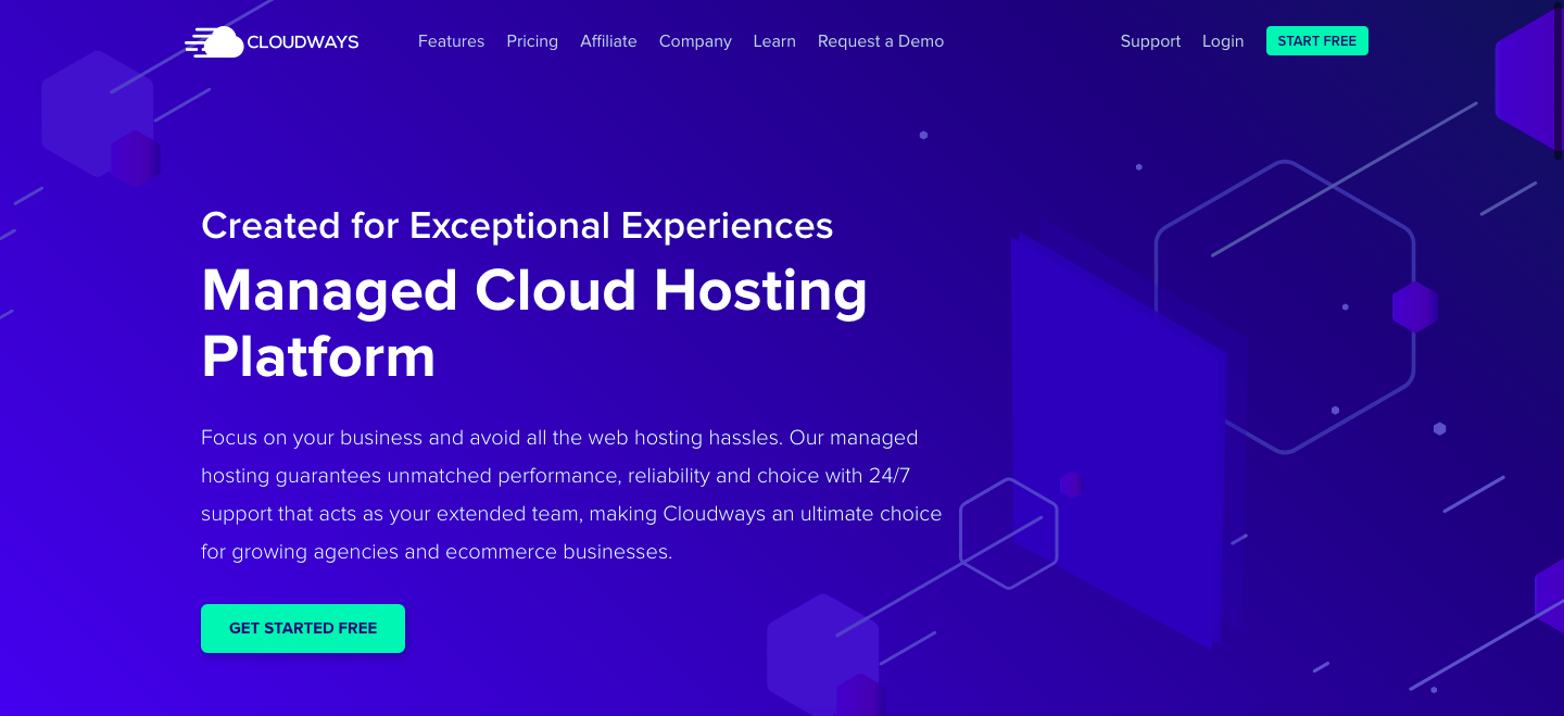 Cloudways hosting