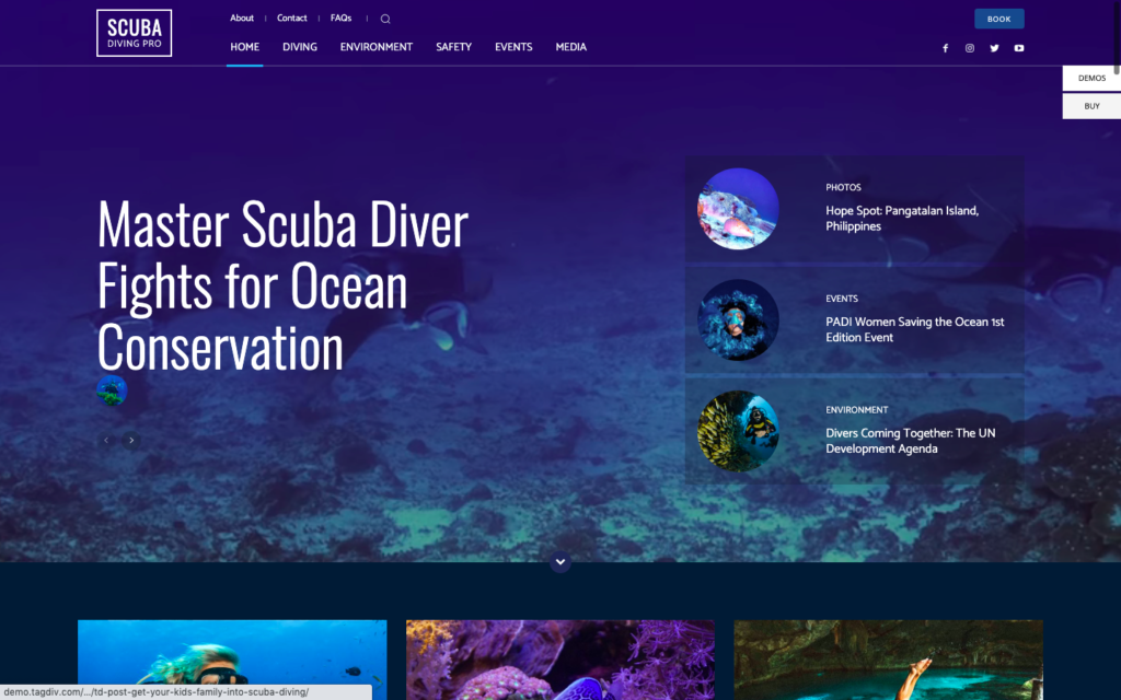 scuba diving blog