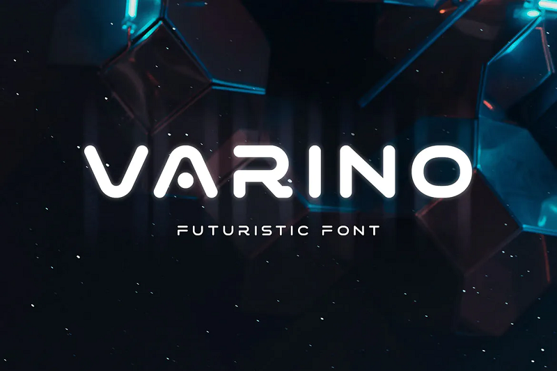 Varino futuristic font 