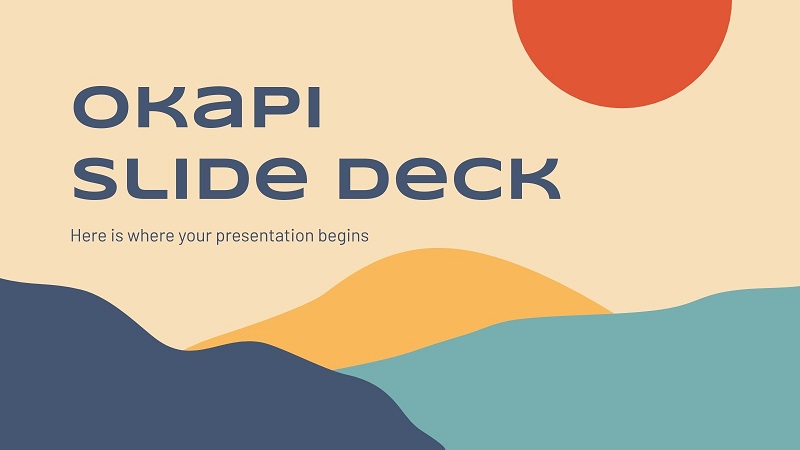 Okapi Google Slides template 