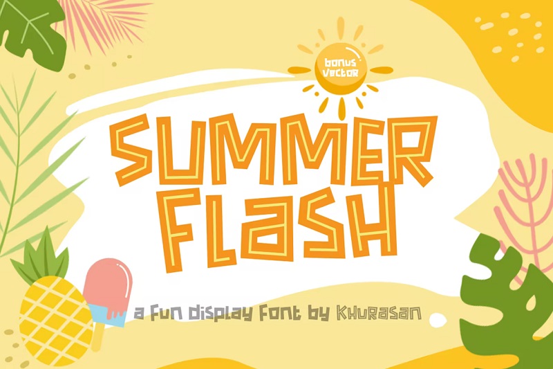 Summer Flash Font