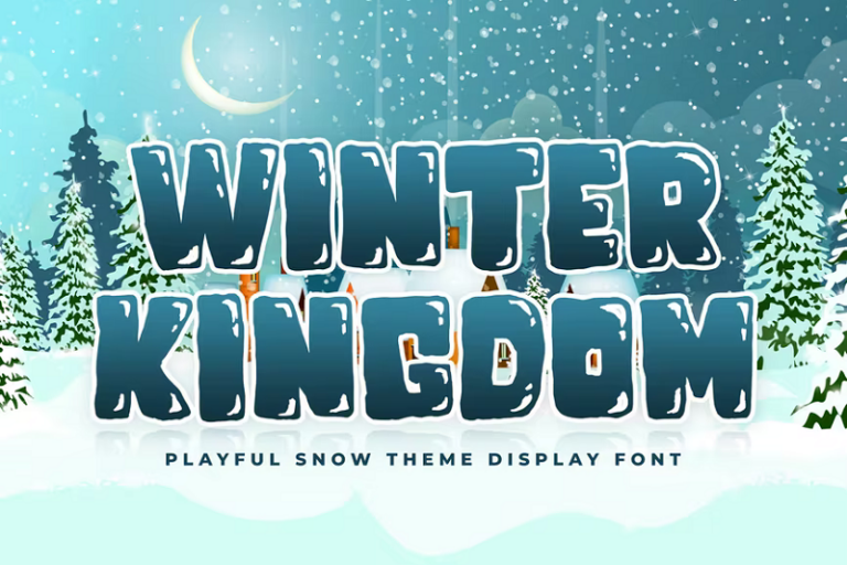 29 Best Winter Fonts for Ice-Cold Designs (2025)