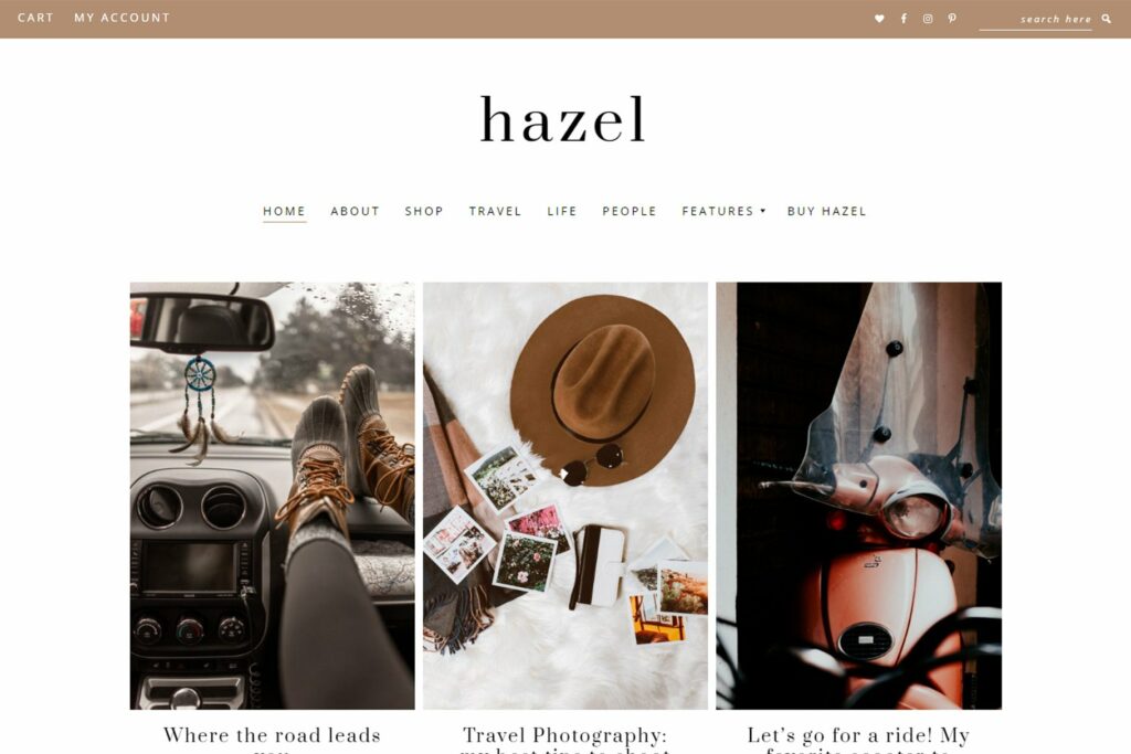 Hazel theme