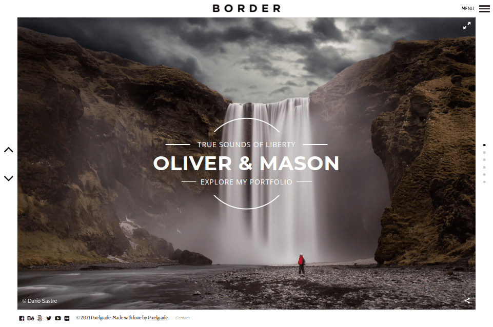 BORDER WordPress Theme