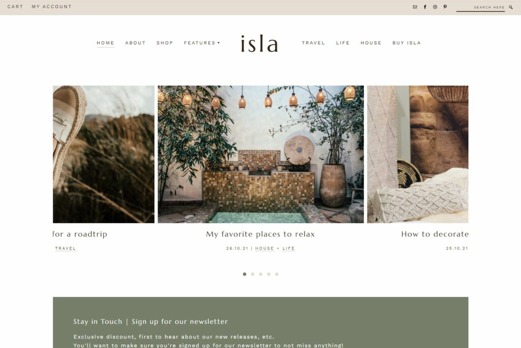 Isla theme