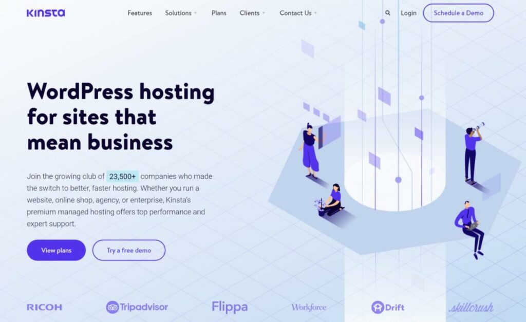 Kinsta managed WordPress hosting