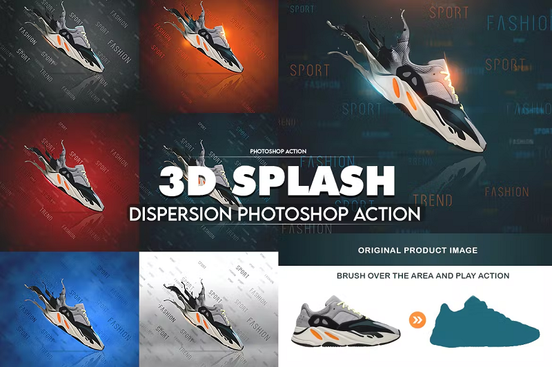 3D Splash effect