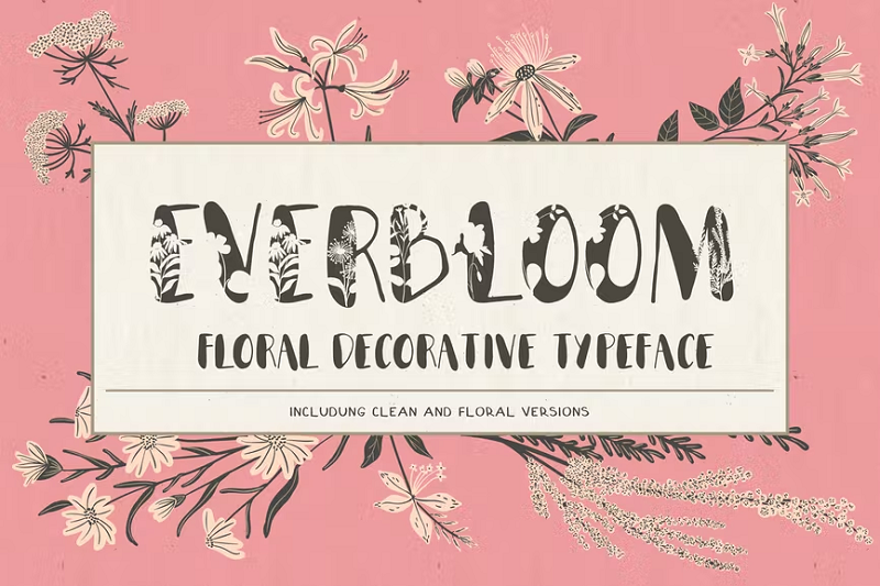 Everbloom typeface