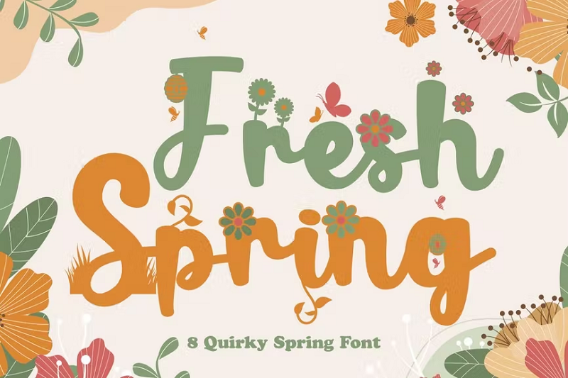 Fresh Spring font