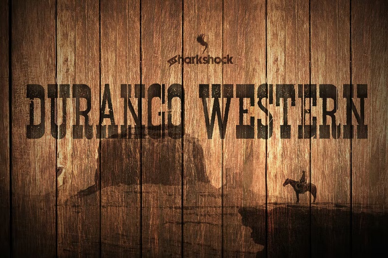 Durango font for Western book covers