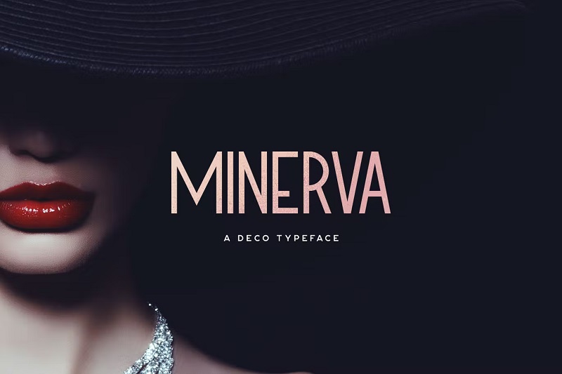 Minerva book cover typeface