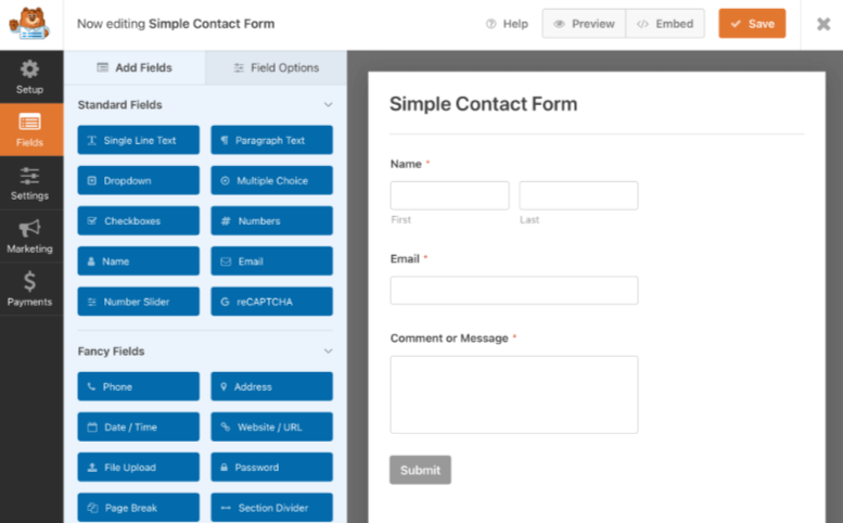 WPForms