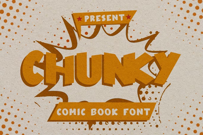 Chunky Comic Font